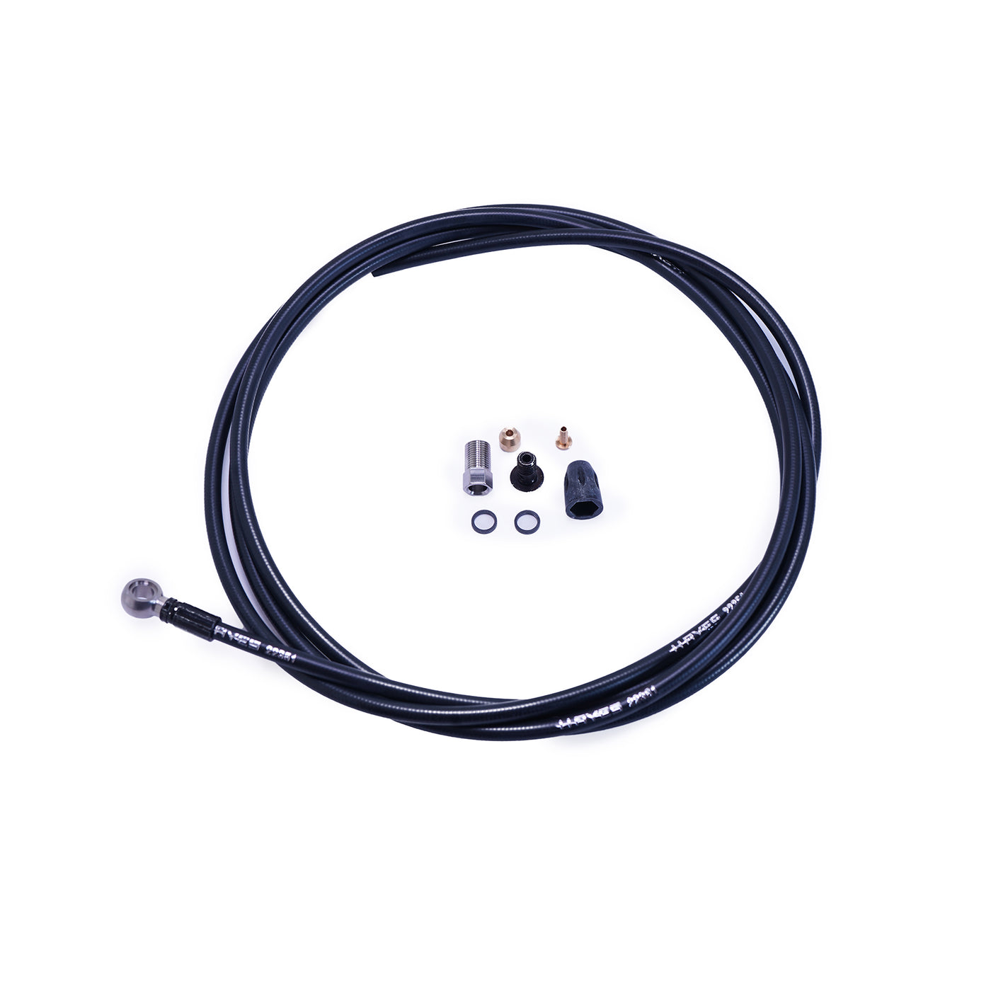 Dominion T-Series Brake Hose With Titanium Banjo Kit