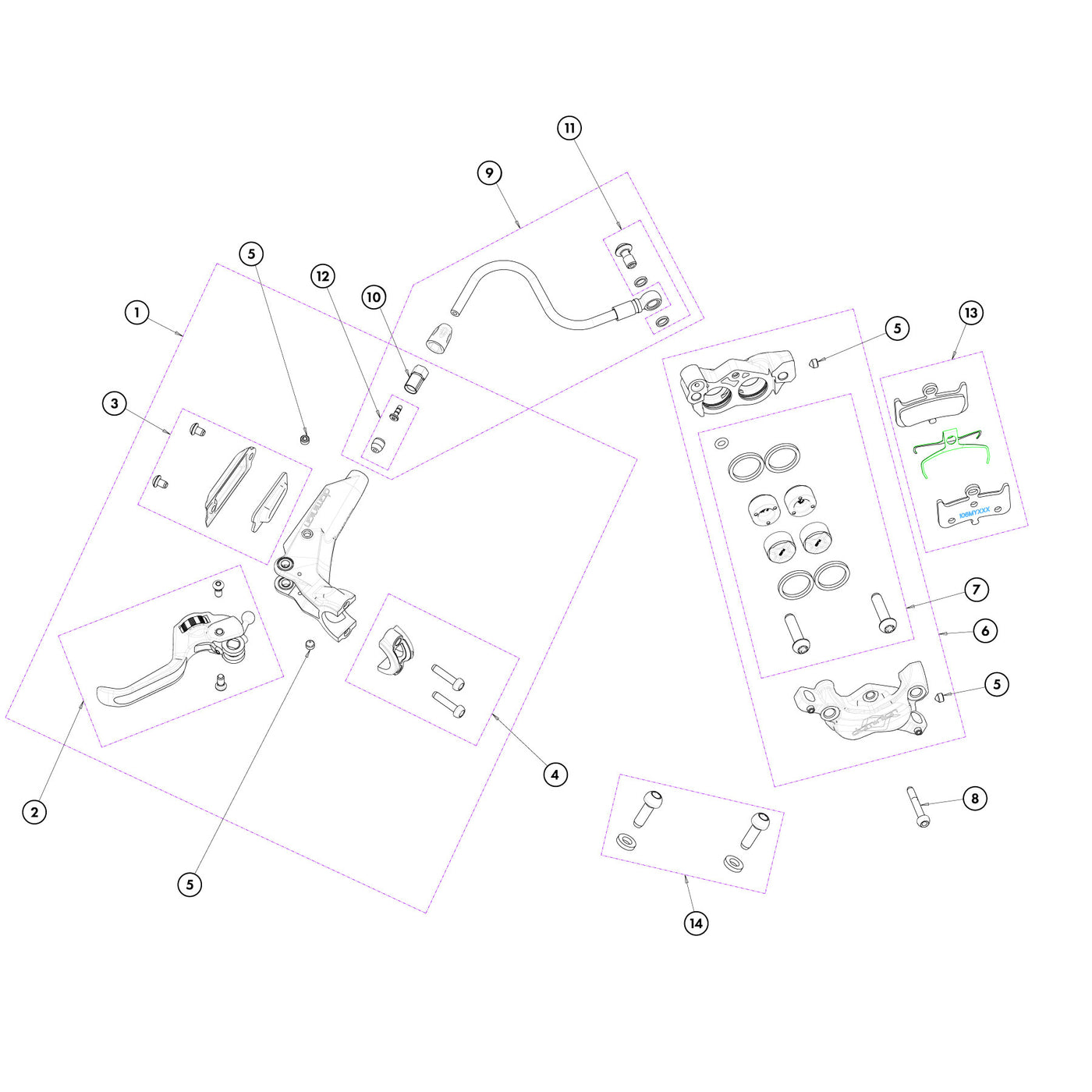 Dominion A Series Small Parts (A2/A4)