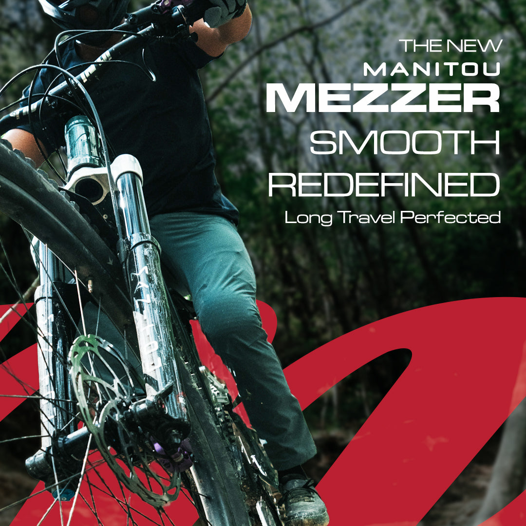 The all-new manitou mezzer long travel single crown enduro and bike park fork