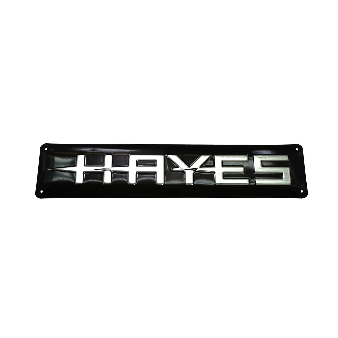 Hayes Aluminum Sign