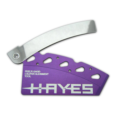 Hayes Disc Brakes | Feel'r Gauge Brake Alignment Tool Purple - Feel'r Gauge Brake Alignment Tool Purple