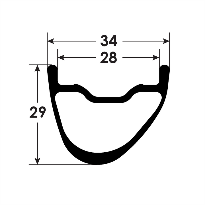 Reynolds Cycling | DH 287r - 20x110 F + 12x157mm R / Shimano HG &amp; SRAM XD / Carbon/Black