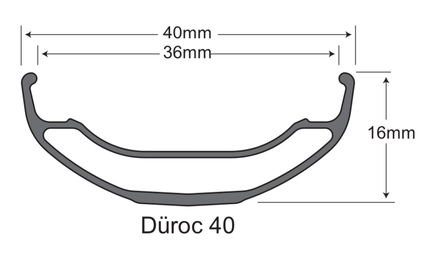 SUNringlé | Düroc 40 Rim - 27.5" / 28