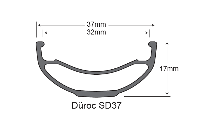 SUNringlé | Düroc SD37 PRO 29" - Front 110x15 Boost